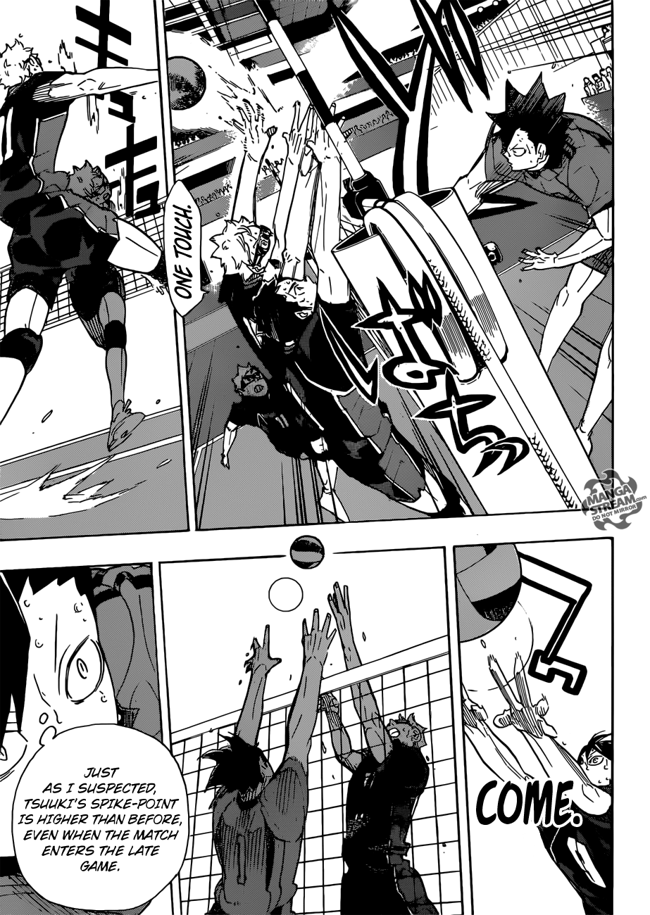 Haikyuu!!, Chapter 321 image 08